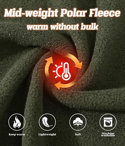 Image of Spring&Gege Youth Solid Full-Zip Polar Fleece Jacket for Children