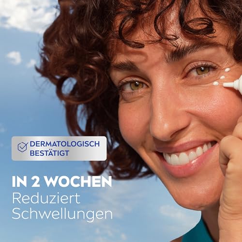 NIVEA Q10 Anti-Falten POWER Extra Straffende Augenpflege, Augencreme mildert Falten & Schwellungen, straffende Feuchtigkeitscreme mit Q10… – Ansicht 4