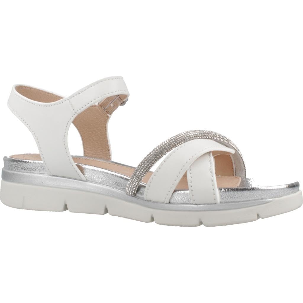 Stonefly 222363 ELODY 25 White Bianco Sandali Donna Pelle Strass 38