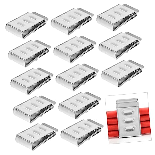 SEWOART 20piezas Clip Cable Solar Unidades Abrazaderas Eléctricas Acero Inox Fácil Instalación Resistente Al Desgaste