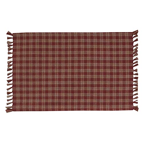 Park Designs Red Sturbridge Placemat Set of 4
