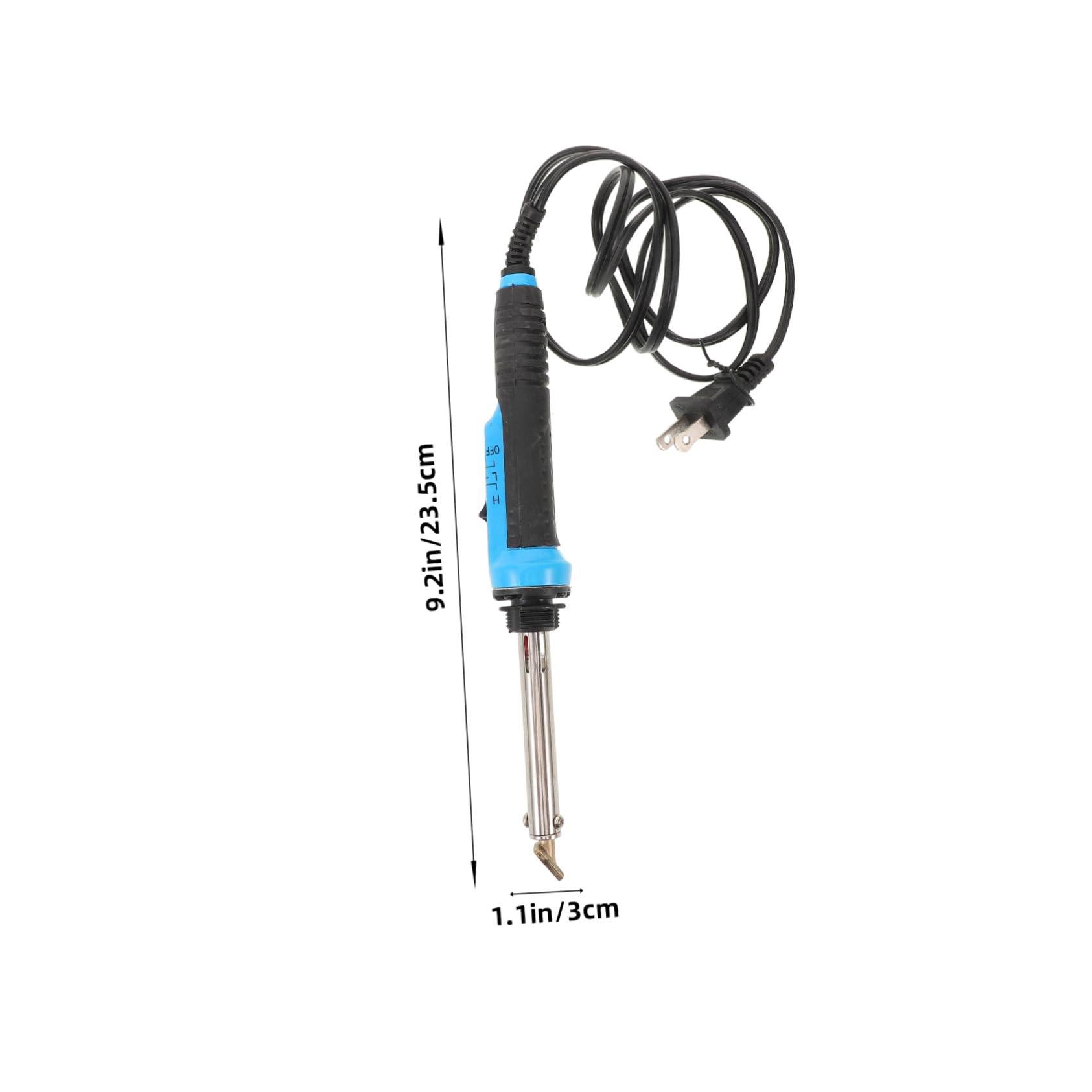 HOLIDYOYO Stainless Steel Car Bumper Repair Kit Iron Plastic Welding Tool Smoothing Tool for Bumper