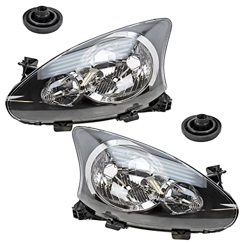 BESTPRICE 2x phares avant Phare principal gauche + droite Compatible avec TOYOTA AYGO (_B1_)