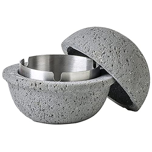 Caneca de Basura Mini de Escritorio AETVRNI Gris L