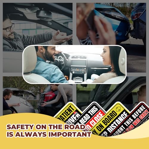 Image of 4Pack Student Driver Magnet for Car, Please BE Patient Student Driver, 2025 New Driver Sticker, Magnetic, Waterproof, Night Reflective and Durable, 9 X 3.5inch