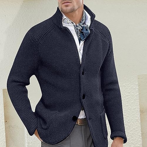 Cárdigan de invierno para hombre ideal para oficina y ocio 2