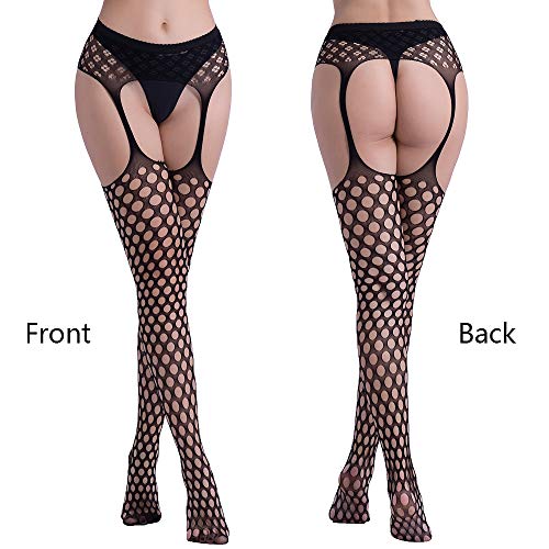 Diealles-Shine-4-Pares-Mujer-Medias-Lenceria-Liguero-Muslo-Panti-Medias-Medias-Lenceria-Liguero-Muslo-Panti-Medias-Medias-Lenceria-Medias-de-Liga-para-Mujer