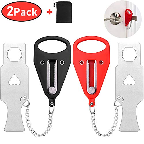 Home Security Door Locker Lock - Pocket Door Locks for Doors Safe, Sliding
