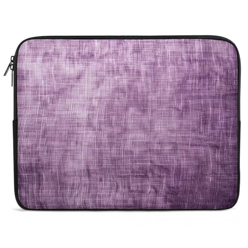 Funda para computadora de lino vintage con diseño elegante y exclusivo