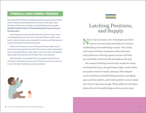 Rockridge Press Rosenthal, Chrisie The First-Time Mom'S Breastfeeding Handbook: A Step-By-Step Guide From First Latch To Weaning thumb #6