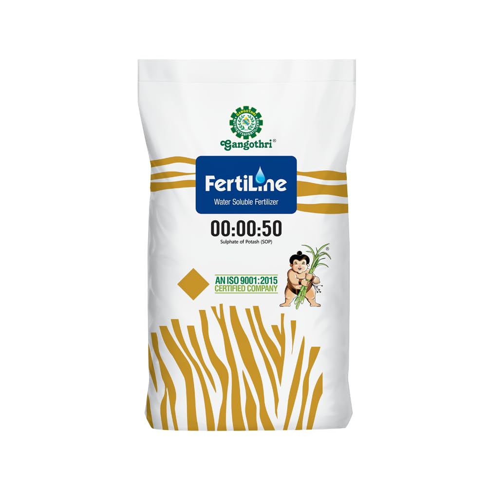 See full amazon price history chart for Gangothri Fertiline SOP 00:00:50 1 Kg 100% Water Soluble Fertilizer For Foliar Application And Fertigation suitable for All Types of Crops plants and Garden Purposes. Gangothri Fertiline SOP 00:00:50 1 Kg 100% Water Soluble Fertilizer For Foliar Application And Fertigation suitable for All Types of Crops plants and Garden Purposes. (B0CVQJ41KW) Amazon Price History, Amazon Price Tracker