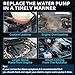 New Electric Water Pump for 2012-2018 BMW X1 320i 320i xDrive 328i 328i xDrive 2.0L L4 Engine – Complete Coolant Pump Assembly – Replaces OEM 11517597715, 11517571508, 320005A2191