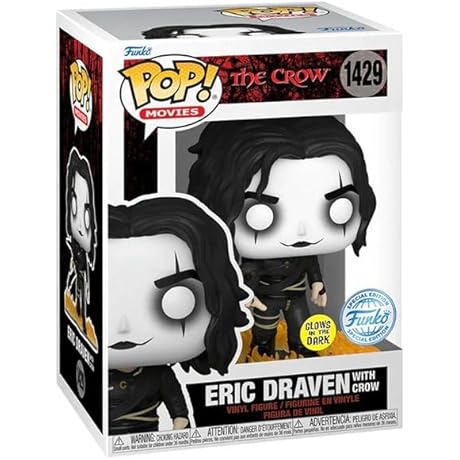 Funko Pop! Movies: The Crow - Eric with Crowz (GW)(exc) Collectible Vinyl Figure