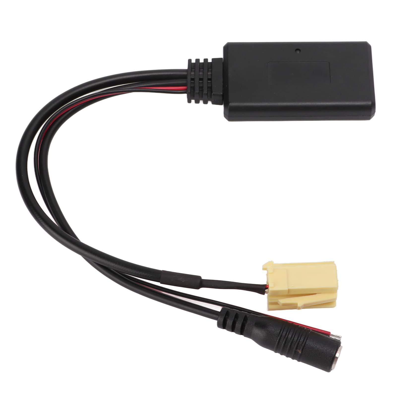 Cavo adattatore audio Aux Bluetooth 5.0 con microfono vivavoce adatto per 159 2005+ e 500 Grande Punto Nuova Panda Qubo Fiorino, ricevitore musicale wireless connettore Plug and