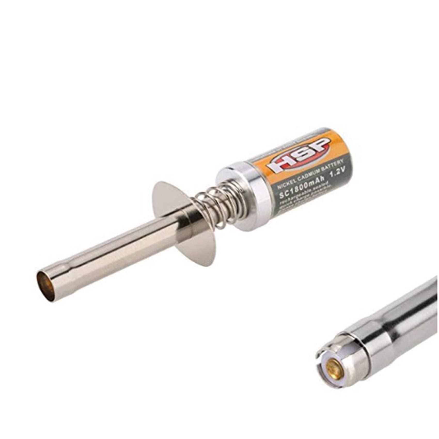 Frobea 3X 80101 1800MAh 1.2V Glow Plug Igniter Suitable for RC Car 1/8 1/10 80101 Rechargeable Glow Igniter-Not Charger