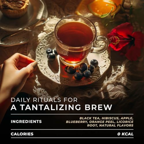 Image of Berry Paradise Tea Pod (16 Count) - 100% Natural Caffeinated Black Tea