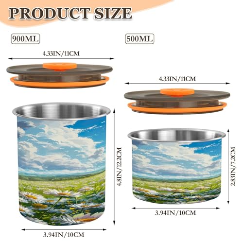 Envase hermético de acero inoxidable para café 30oz miniatura 2