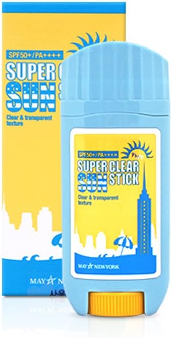 May New York Super Clear Pure Sun Stick SPF50+ PA++++ 17g/0.6oz