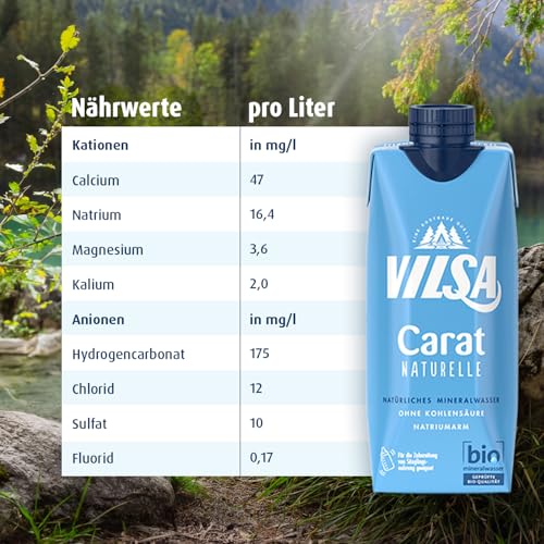 VILSA Carat Naturelle Bio, 12 x 0,5 l Tetra Pak – Bild 3