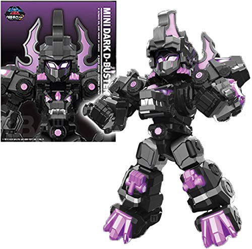 DINO CORE Dinocore Evolution 2 Mini Dark D-Buster Toy Robot 14 Joints Move Black Color