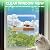 Window Bird Feeders With Strong Suction Cups for Cats,Kids,Acrylic Birdhouse and Water Combo,Clear Bird Feeders for Window Viewing Inside,See Through Window Mount Wild Birdfeeder Gifts for Birds Lover