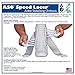 Med Spec 223602 ASO Speed Lacer Ankle Stabilizer, White, Small