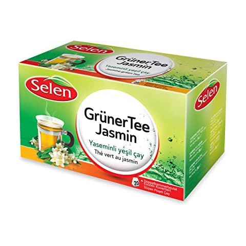 Selen Grüner Tee Jasmin 20 Teebeutel Cover