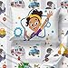 Jay Franco Blippi & Meekah Trucks Toddler Comforter Set - 4 Piece Blue Bedding Sheet Set & Pillow Cover - Super Soft Microfiber Bed Set