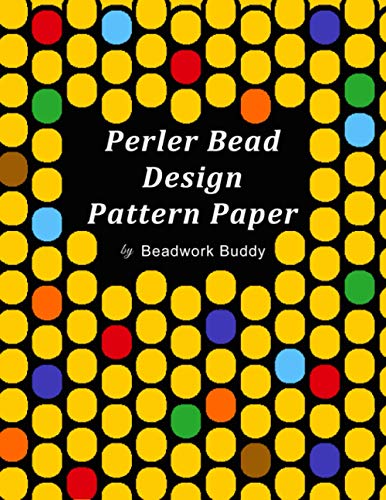 Perler Bead Design Pattern Paper: Large of offset pattern paper specifically for perler, fuse, artkal, melty, fusible, nabbi, qixel, and pixel craft bead designs.