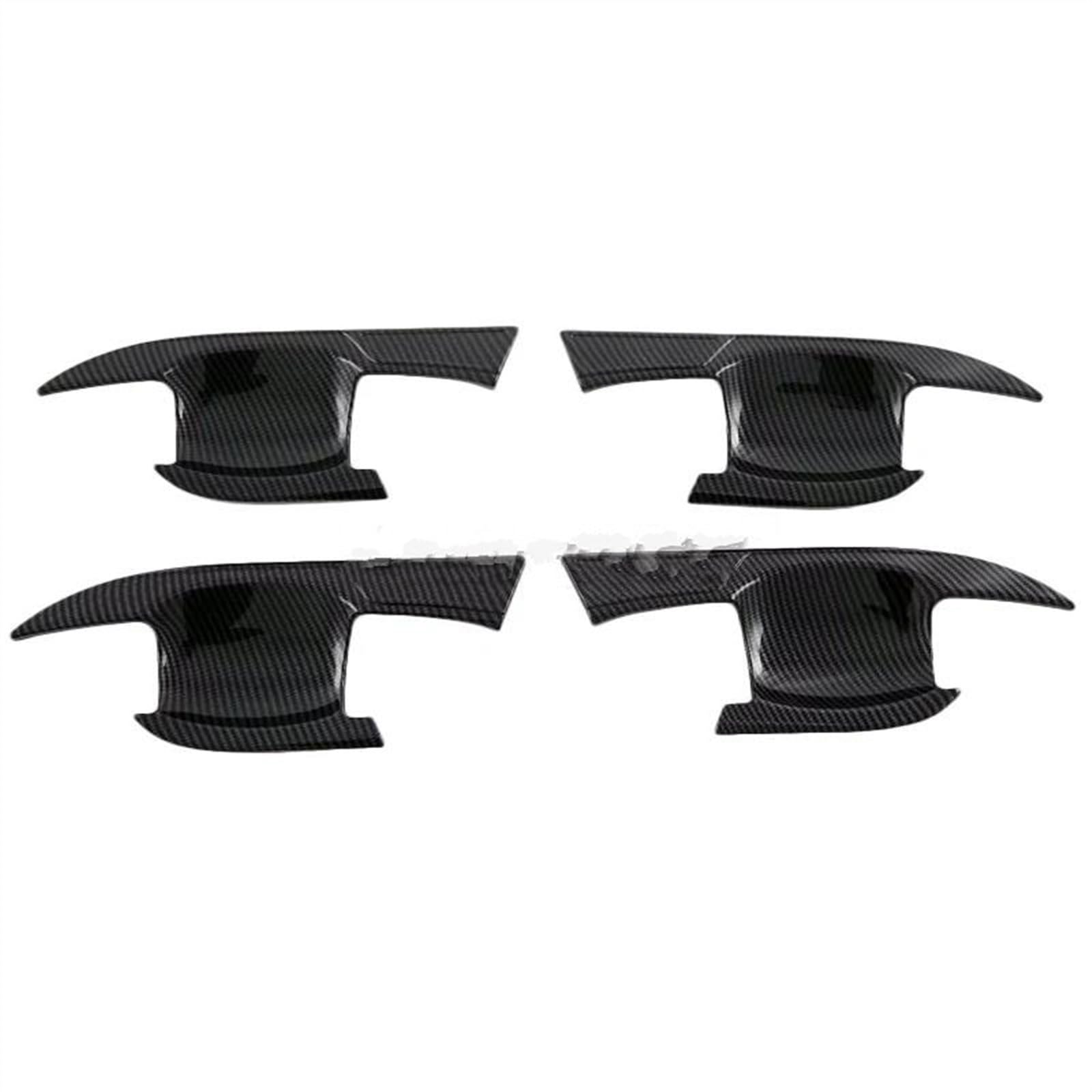 SLIMES Car External Side Door Handle Bowl Catch Cover Protection Trim for Mitsubishi for Outlander 2022 2023 2024 LHD Protection(A)