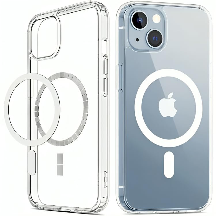 Portal AE Iphone 13 Case Compatible With Strong Protection, Scratch Resistant Back, Magnetic Phone Case 8 * 15 Cm (Transparent)