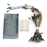 SainSmart Prototype Shield ProtoShield V3+Mini Breadboard+Jump Wires For Arduino MEGA1280 MEGA2560