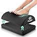 HappyU Premium Fußstütze höhenverstellbar mit Tragetasche | sowohl Fußablage im Büro unter dem Schreibtisch als auch Fußkissen für Zuhause,unterwegs oder beim Gaming