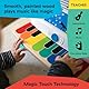 Baby Einstein, Hape, Holzspielzeug Magic Touch Piano , Musikspielzeug Klavier aus Holz für Kinder, Musikinstrumente mit 3 Notenblättern und 6 Liedern, Aktivität und Sensorisches Spielzeug, 6 Monaten+
