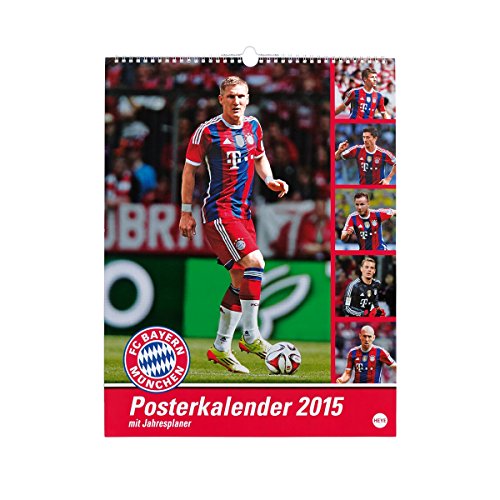 Preisvergleich Produktbild FC Bayern München Posterkalender 2015
