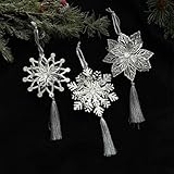 Photo Gallery petstible decorazioni natalizie per pendenti, ornamenti per albero di natale, fiocchi di neve creativi di natale, ciondoli in ferro fatti a mano a forma di fiocco di neve (fiori di natale) Photo Gallery petstible decorazioni natalizie per pendenti, ornamenti per albero di natale, fiocchi di neve creativi di natale, ciondoli in ferro fatti a mano a forma di fiocco di neve (fiori di natale)