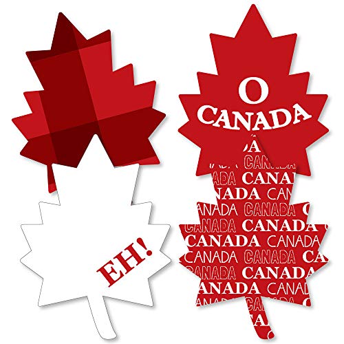 Décorations de feuilles d'érable Canada Day pour réussir votre buffet thématique