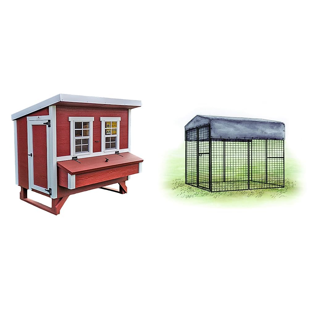 OverEZ Classic Large Chicken Coop for Up to 15 Chickens