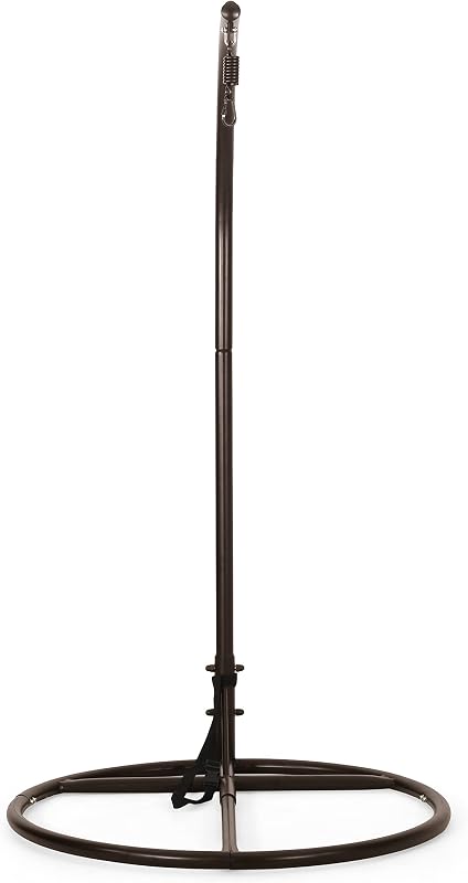 Christopher Knight Home Briggs Indoor/Outdoor Hanging Chair Stand Only - Brown