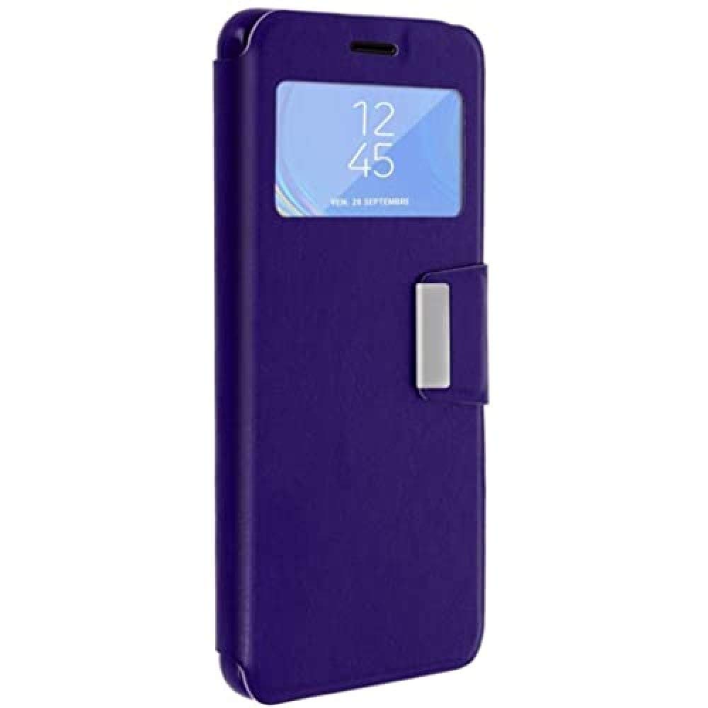iPOMCASE Coque Protection Pochette pour Samsung Galaxy S8 Plus, Violet
