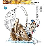 crazy bones Der Aufkleber besteht aus einer hochwertigen selbstklebenden Folie, die witterungsbeständig, UV-Strahlung oder einem Besuch der Autowaschanlage beständig ist.