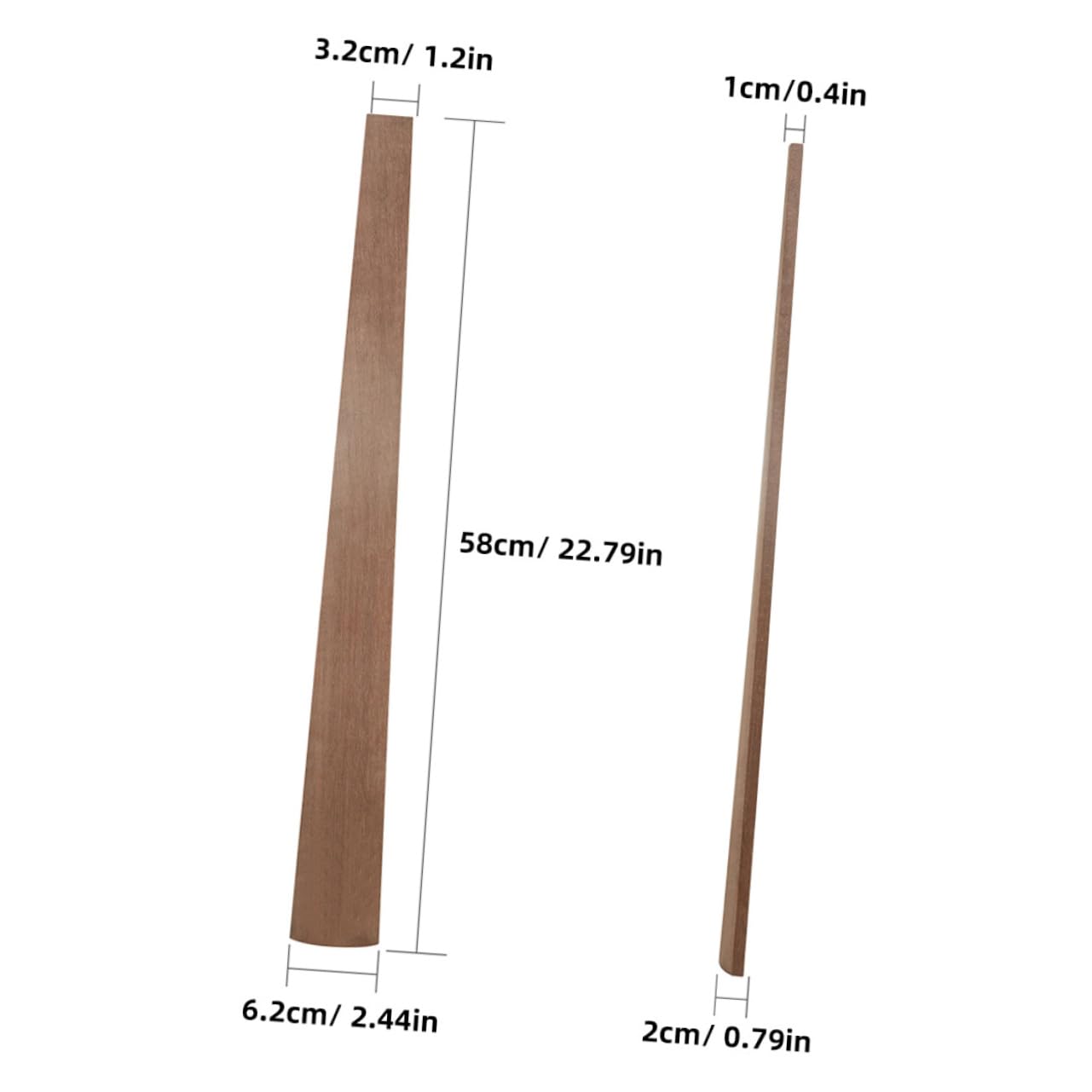 SUPVOX Replacement Fretboard for Cello Wooden Cello String Board for Easy Installation