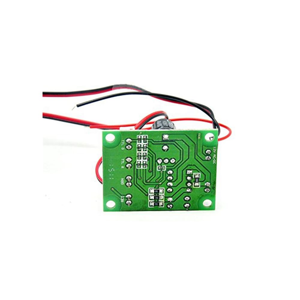 Alta Potenza 532nm 80mw-100mw Modulo Laser Punto Verde 12V DC con TTL