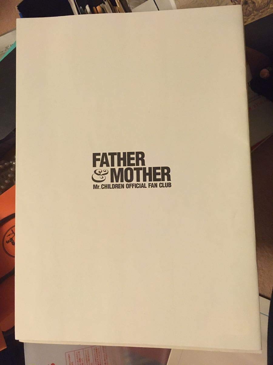 Amazon.co.jp: Mr.Children ファンクラブ 会報 FATHER&MOTHERNO.48, 49