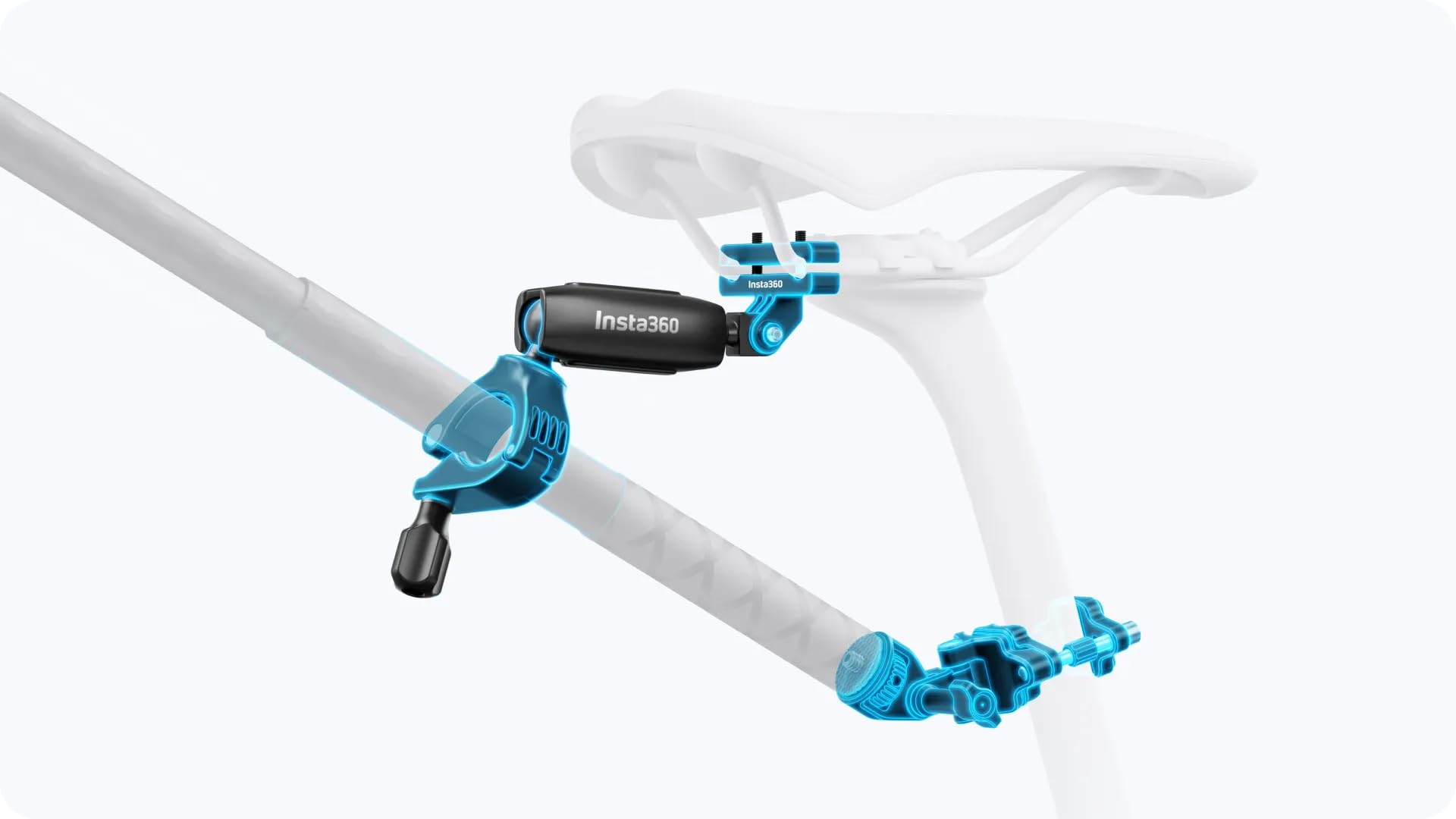 Insta360 Kit de Montaje Trasero de Bicicleta