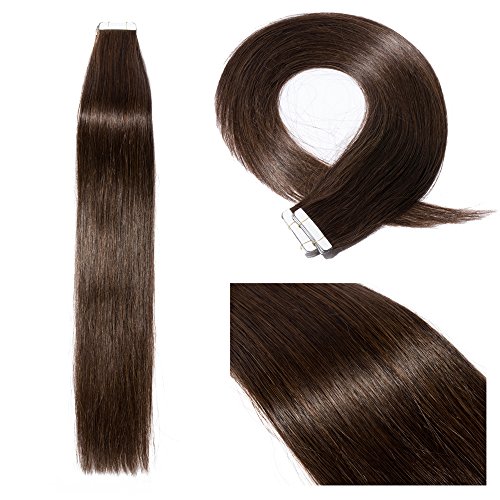 Body Wave Tape in Extensons Boown 18"