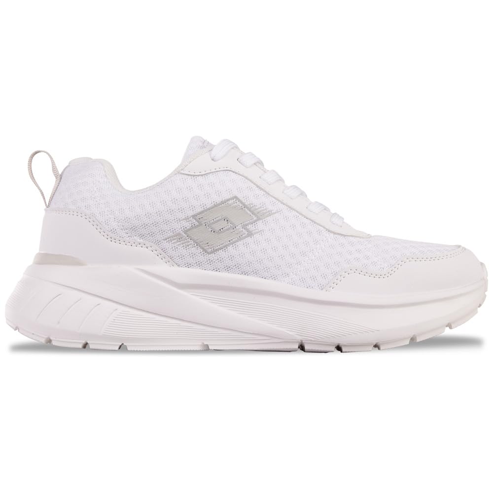 Lotto DYNATIV OC Unisex Trainers, White/LT.Grey, 41 EU, White Lt Grey, 8.5 UK