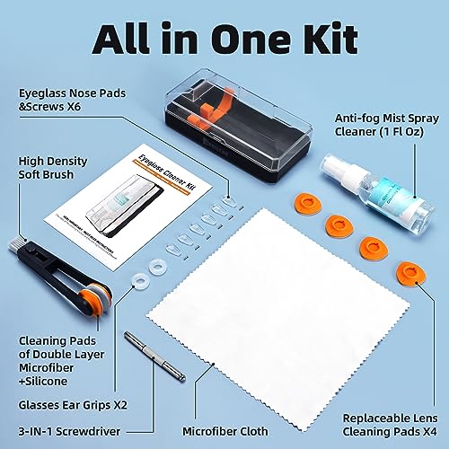 Ordilend GW016 Glasses Cleaning Kit Eyeglass Cleaner thumb #5