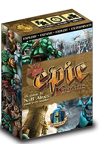 Ultra-Tiny Epic Kingdoms Pocket Board Game miniatura 1