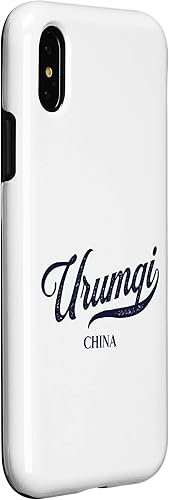 Miniatura 9 de iPhone XS Max Retro China City - Vintage Urumqi Case